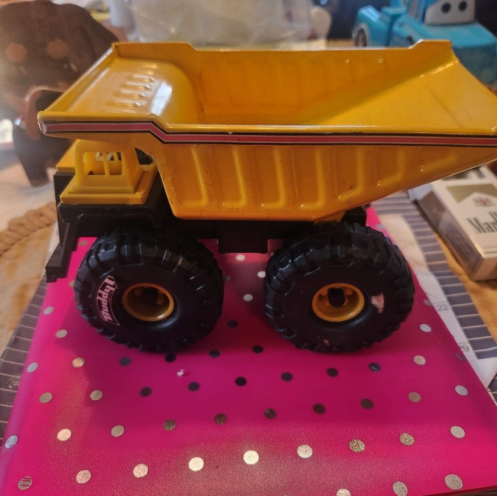 Yellow Toy Dump Truck